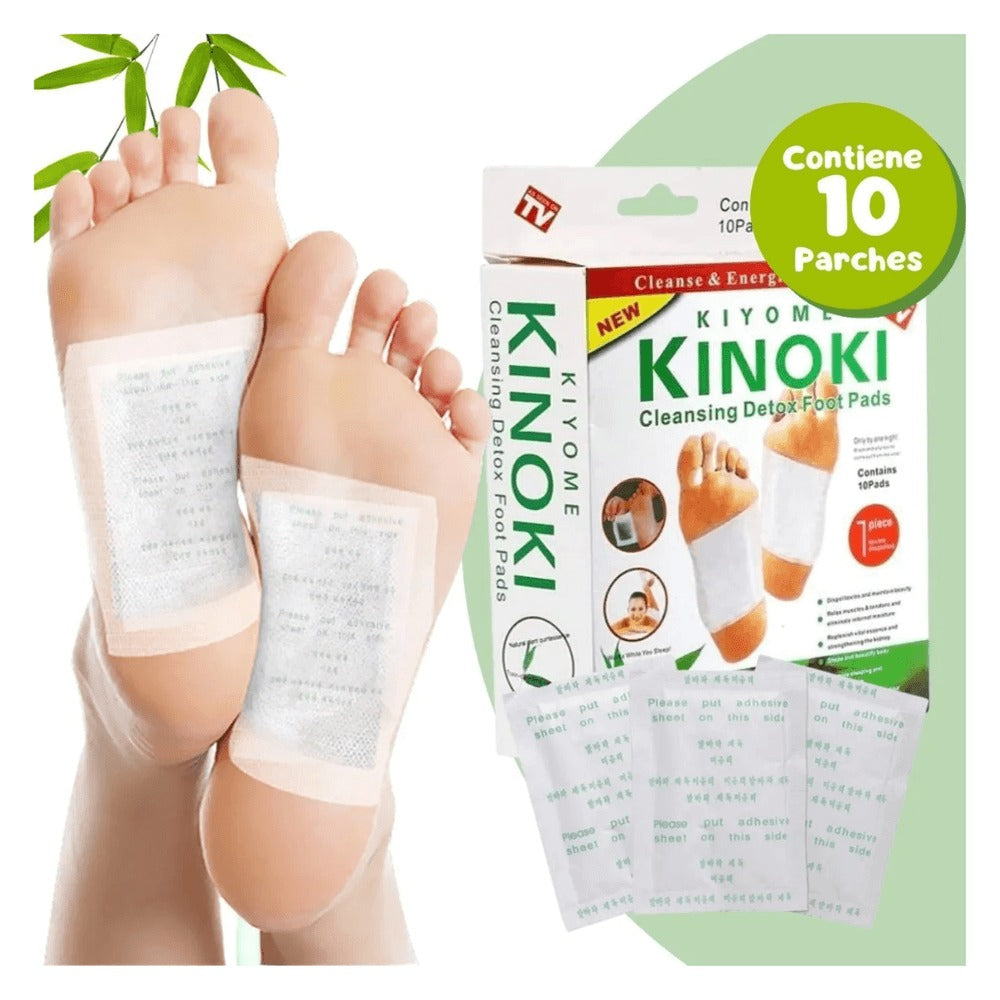 2 CAJAS DE PARCHES KINOKI 20 UNIDADES