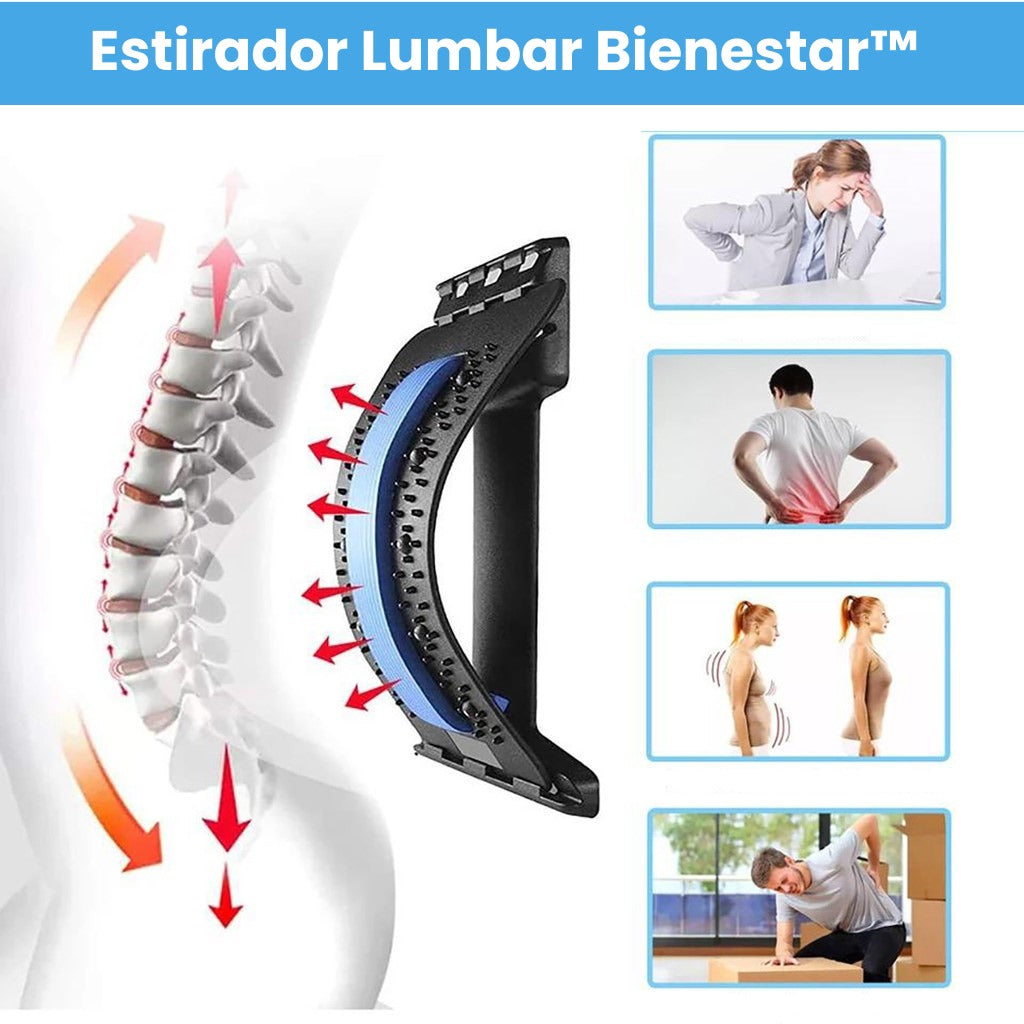 1 ESTIRADOR LUMBAR + ENVIO GRATIS