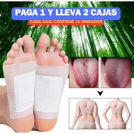 X3 cajas de parches kinoki