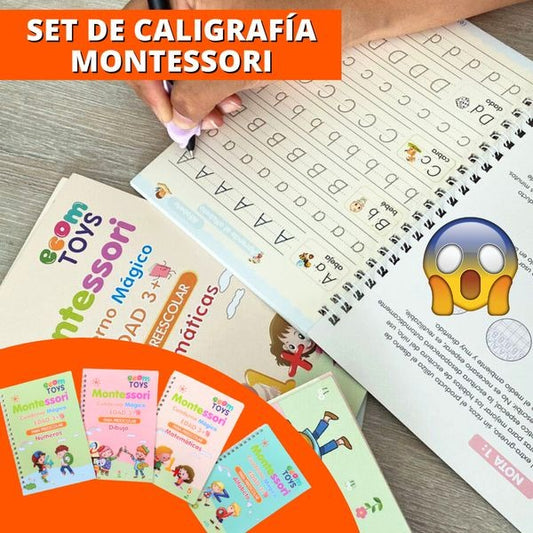 2 SET DE CALIGRAFIA MAGICA