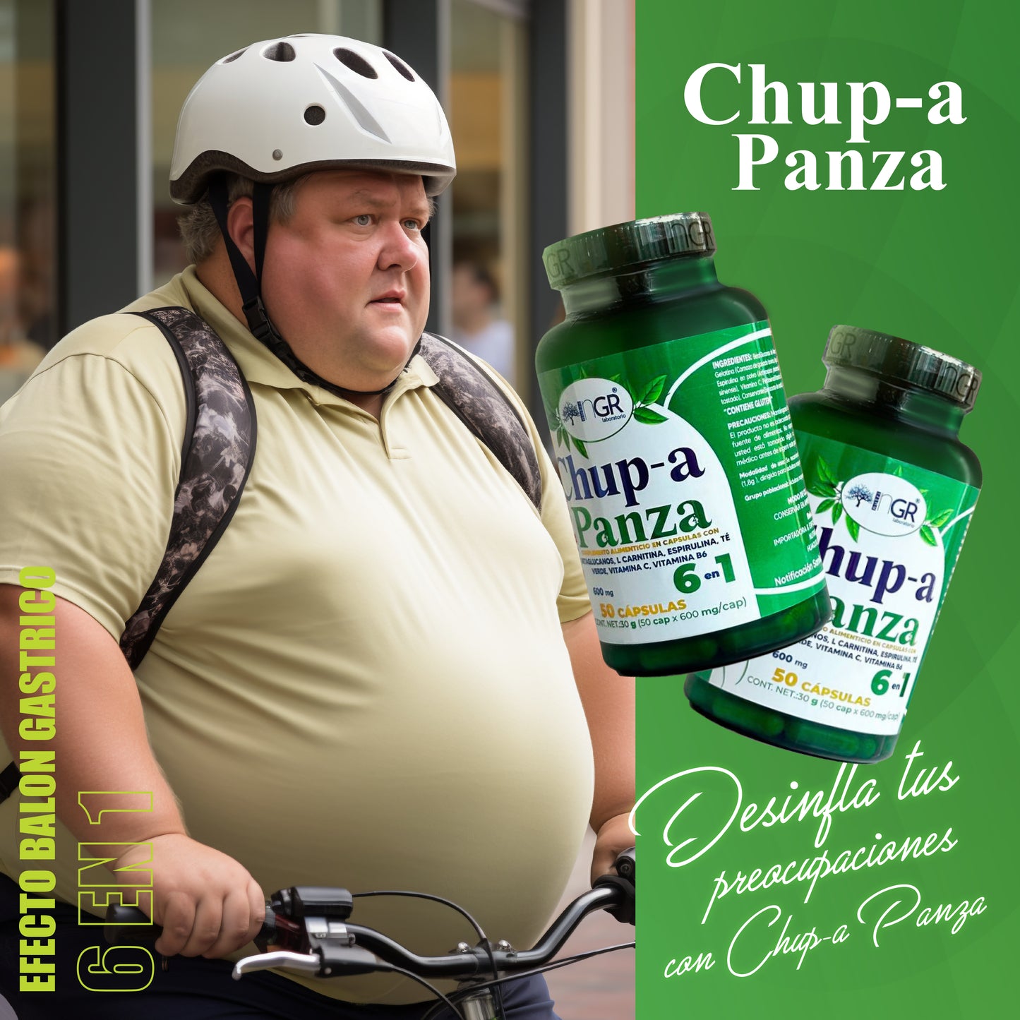 1 CHUPA PANZA